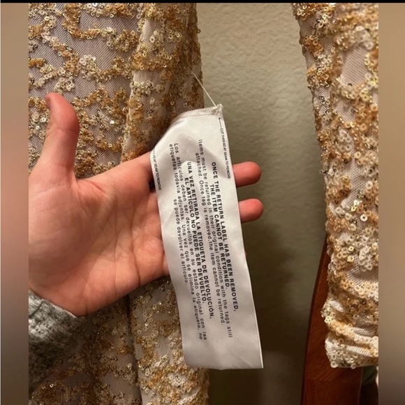 Dress The Poplulation Sequin Beaded Peyton Jumpsuit - Picture 10 of 11